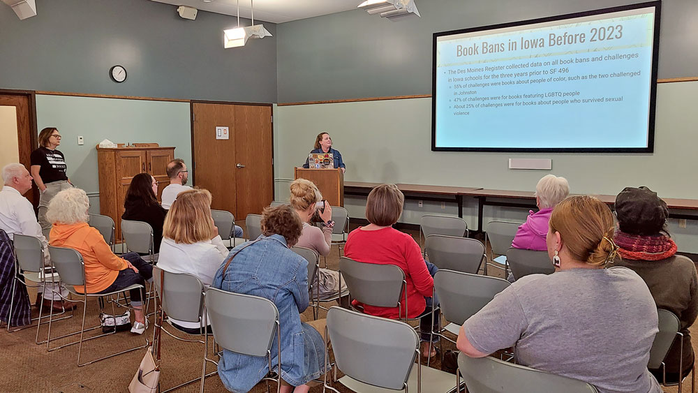 Library hosts anti-book ban presentation