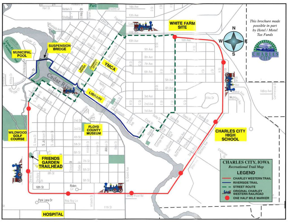 Charles City Parks & Rec Board OKs pursuit of trail grants