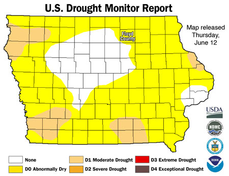 North Iowa crops continue strong start despite scattered storm damage